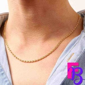24" 14k Myriad Link Neckchain